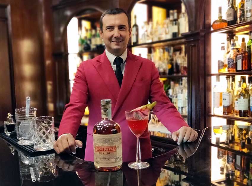 Drink The Antidote di Stefano Santucci head barman dell'Hotel Hassler di Roma