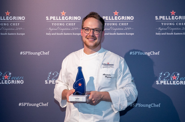 Alessandro Bergamo vincitore della S.Pellegrino Young Chef
