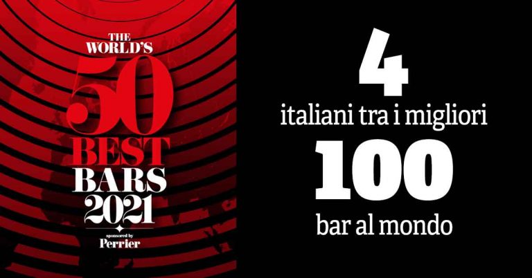 The World’s 50 Best Bars 2021, 4 italiani